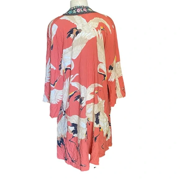 Aratta silent journey story of the crane kimono one size - Picture 3 of 5